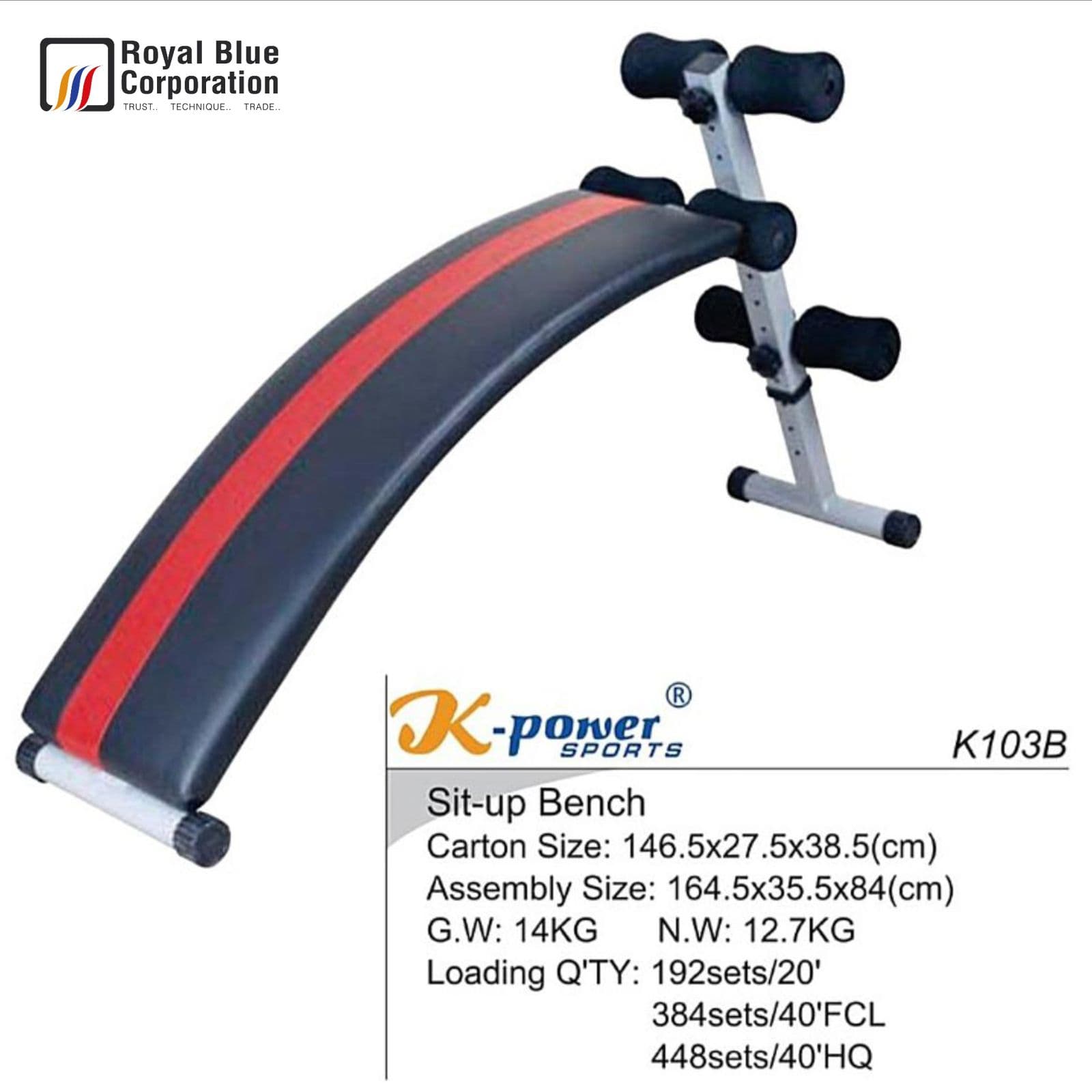 1742316700115_Sit Up Bench K Power K103B Red and Black.jpeg
